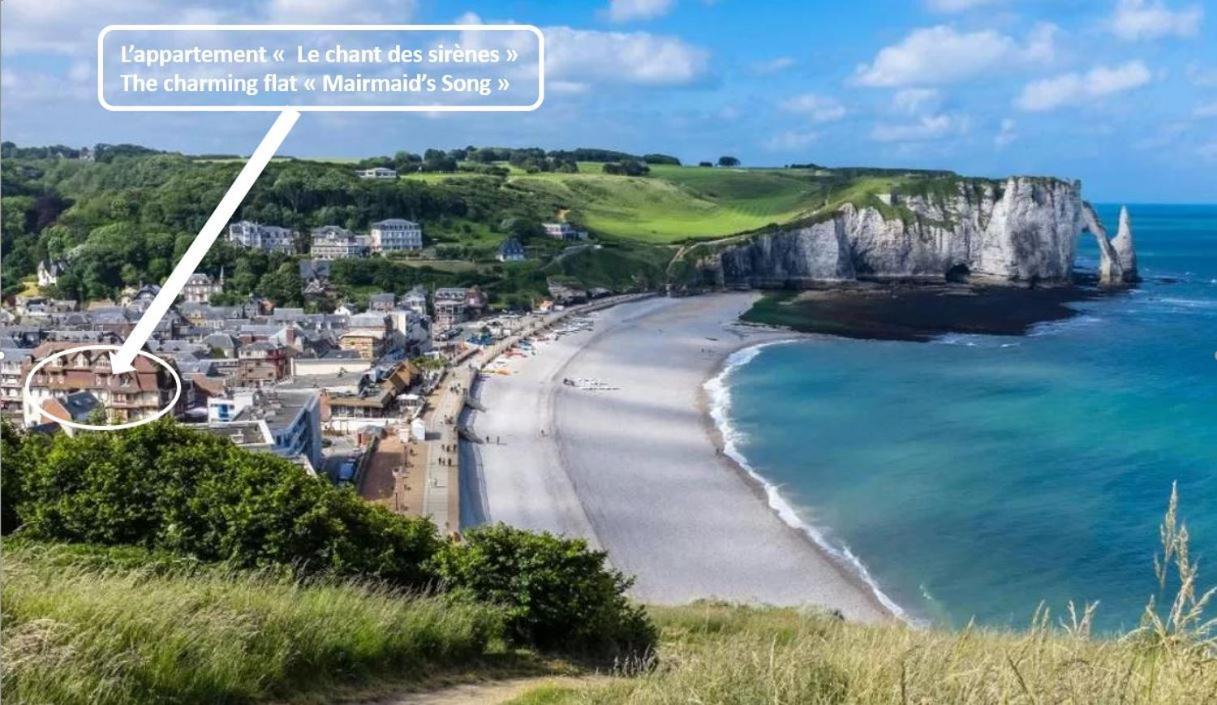 Etretat Hyper Centre - Gite Le Chant Des Sirenes - 3 Chambres ภายนอก รูปภาพ